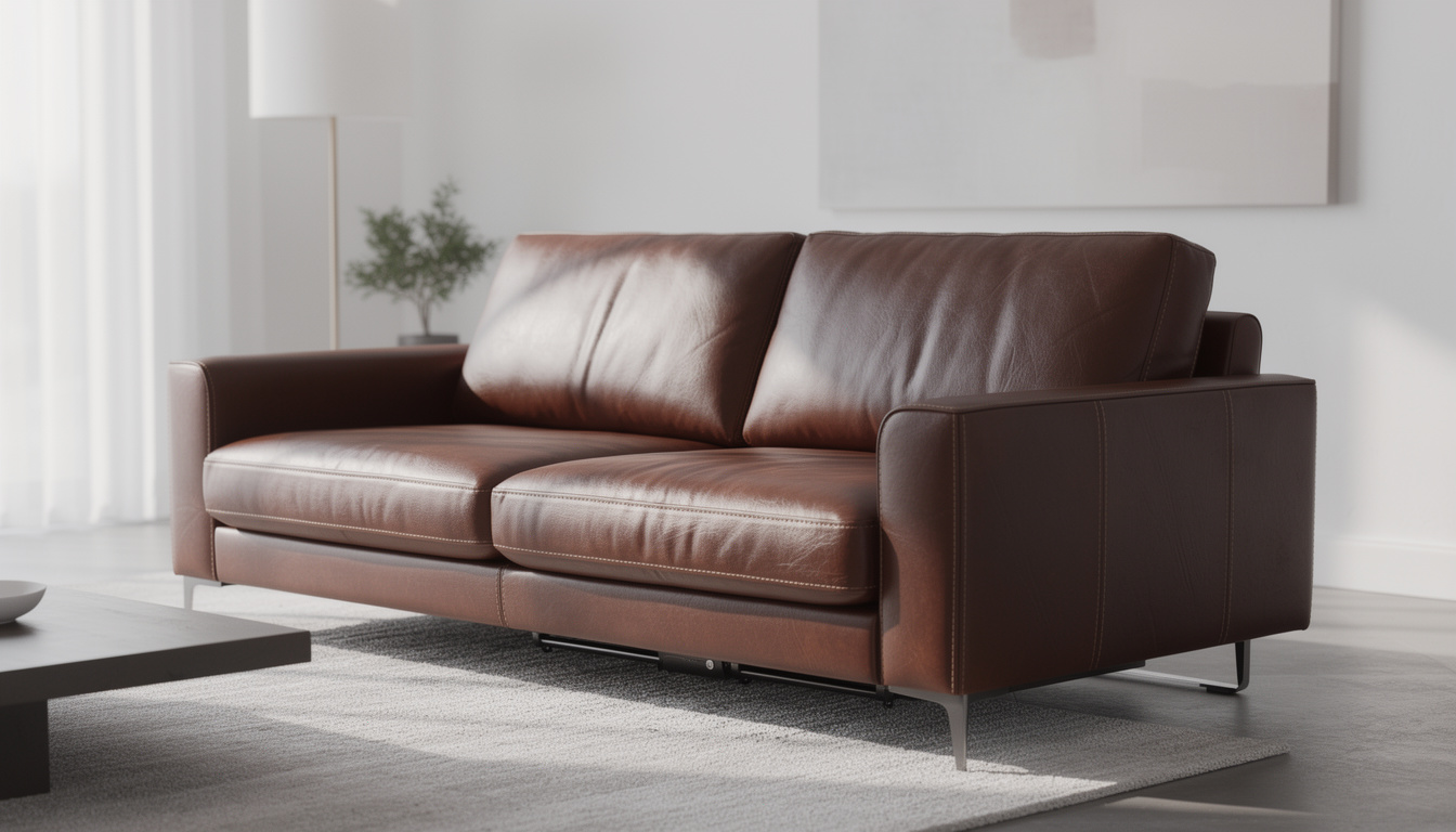 découvrez notre canapé convertible en cuir center, alliant confort exceptionnel et design élégant pour sublimer votre salon.