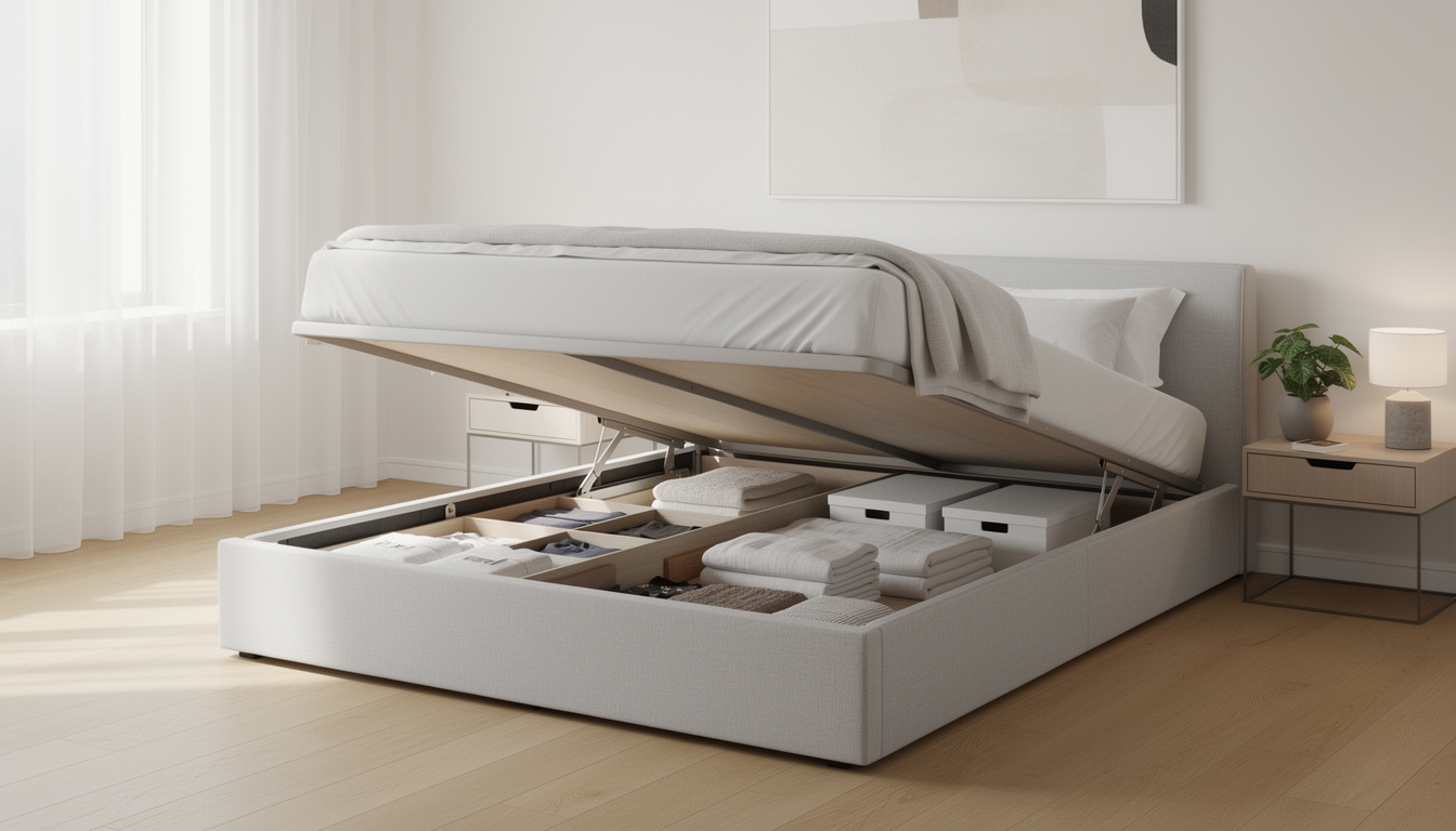 découvrez comment choisir le lit coffre idéal pour votre chambre grâce à nos conseils pratiques et profitez d'un rangement optimisé avec style.