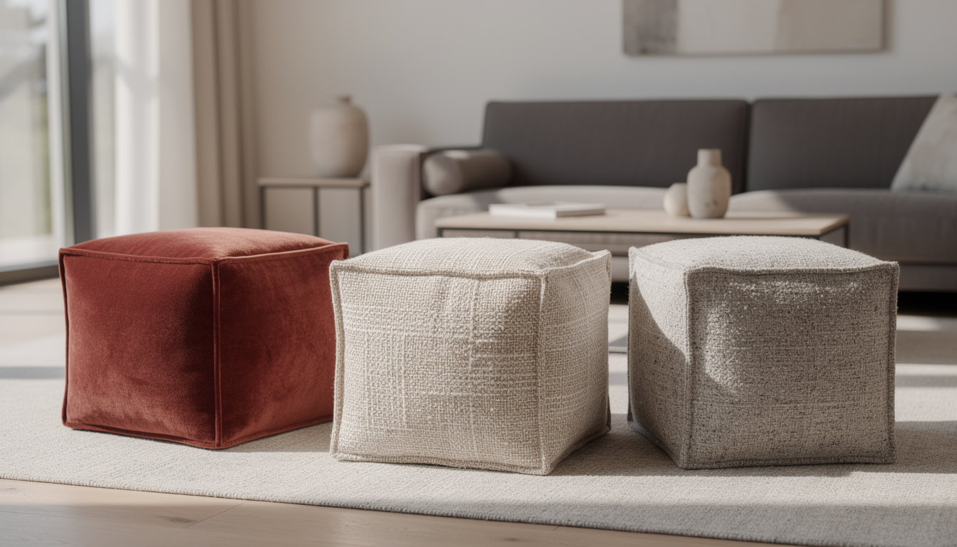 découvrez les 3 nouveaux poufs élégants de maisons du monde, fraîchement lancés et disponibles dès maintenant à moins de 70 euros. ajoutez du style et du confort à votre intérieur sans vous ruiner !