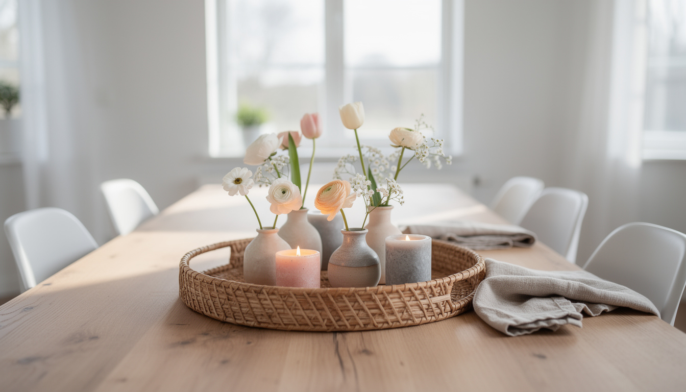 découvrez une astuce naturelle et économique à moins de 4 € pour sublimer votre table printanière sans nappe. élégance et simplicité au rendez-vous pour vos repas ensoleillés.