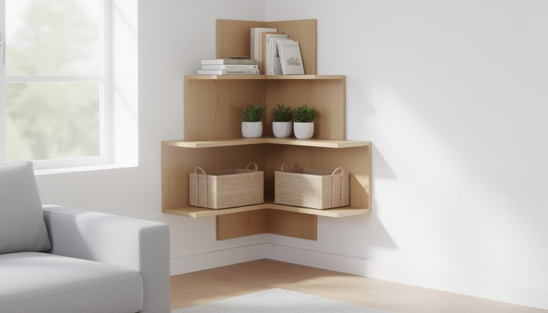 découvrez cette étagère ingénieuse à seulement 23 € chez maxi bazar, idéale pour transformer vos coins perdus en espaces de rangement pratiques et élégants.