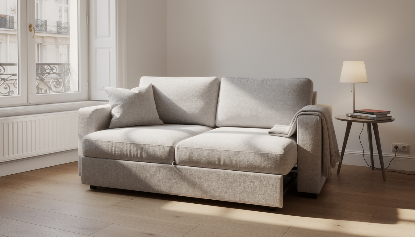 découvrez nos conseils pour choisir le canapé convertible 140 idéal et optimiser votre espace avec style et confort.