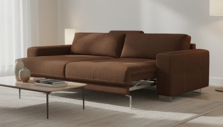 Canapé convertible marron : comment choisir un meuble à la fois pratique et élégant découvrez comment choisir un canapé convertible marron alliant praticité et élégance pour optimiser votre espace de vie avec style et confort.