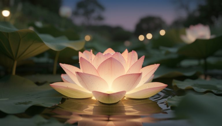 Découvrez cette fleur de lotus lumineuse chez Stokomani pour une ambiance enchantée au jardin, sans effort découvrez la fleur de lotus lumineuse disponible chez stokomani, idéale pour créer une ambiance enchantée dans votre jardin facilement et sans effort.