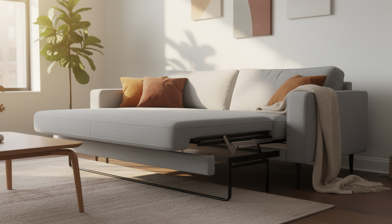 découvrez les avantages d'un canapé convertible en tissu pour maximiser votre espace avec style et confort. un meuble pratique et esthétique idéal pour les petits espaces.