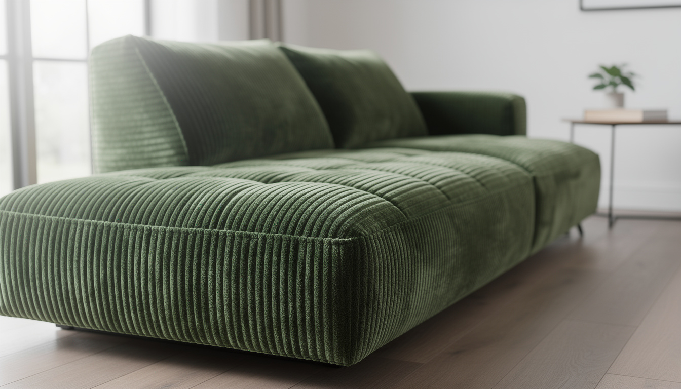 découvrez les avantages d’un canapé convertible en velours pour votre salon : confort, élégance et fonctionnalité réunis pour sublimer votre espace de vie.