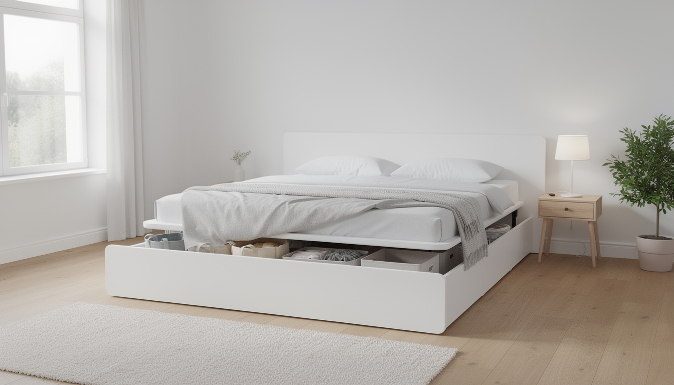 découvrez comment un lit coffre blanc 140x190 peut transformer votre chambre en optimisant l'espace de rangement tout en apportant style et fonctionnalité.