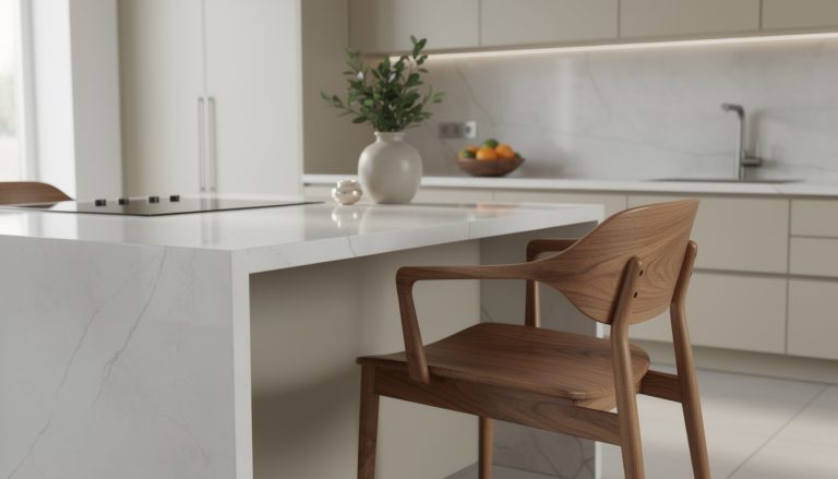 découvrez comment une simple chaise maisons du monde a inspiré la création d'un comptoir digne d'un magazine, au cœur de mon intérieur.