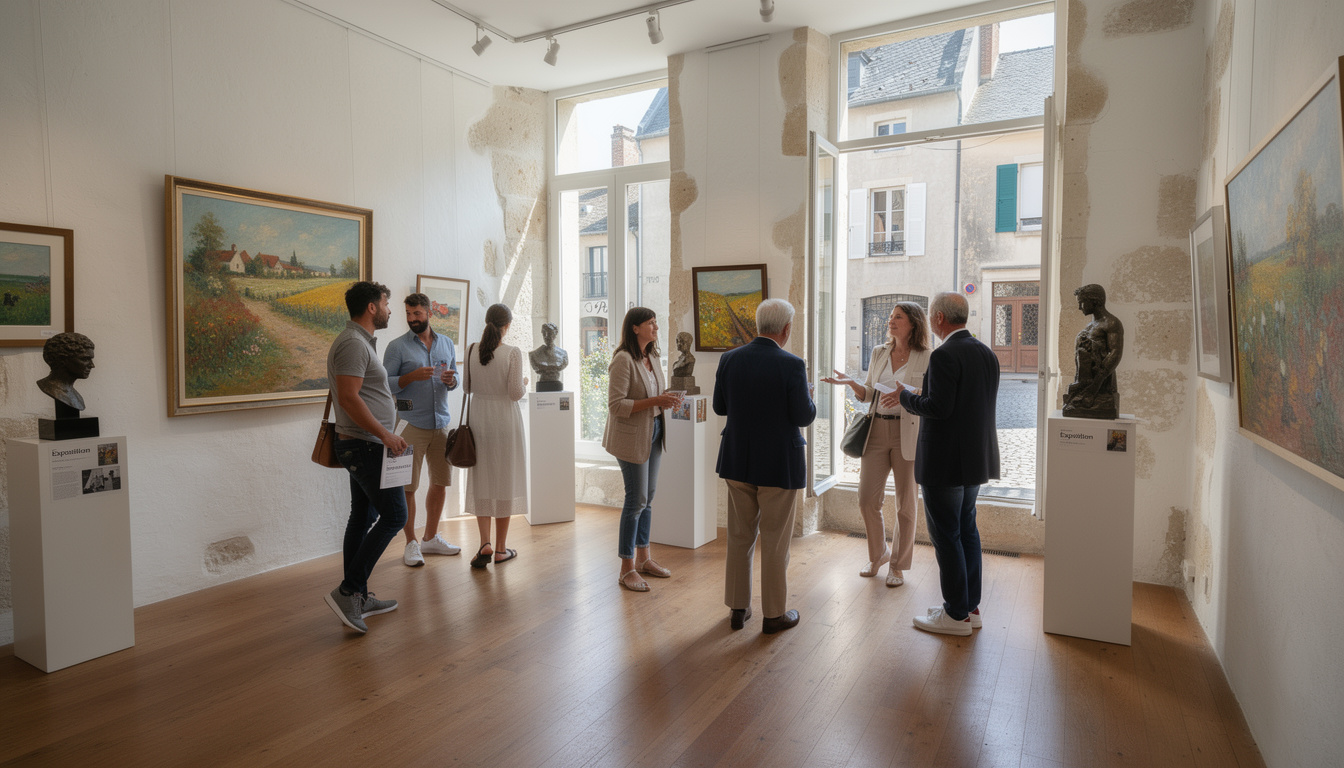 découvrez l'exposition unique à la maison des arts de carentan-les-marais, où quatre talents se réunissent pour vous offrir un voyage artistique exceptionnel.