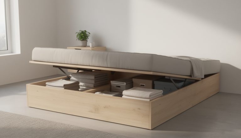 Lit coffre 160×200 sans tête de lit : comment optimiser votre espace de rangement découvrez comment un lit coffre 160x200 sans tête de lit peut maximiser votre espace de rangement tout en offrant un couchage confortable et design.