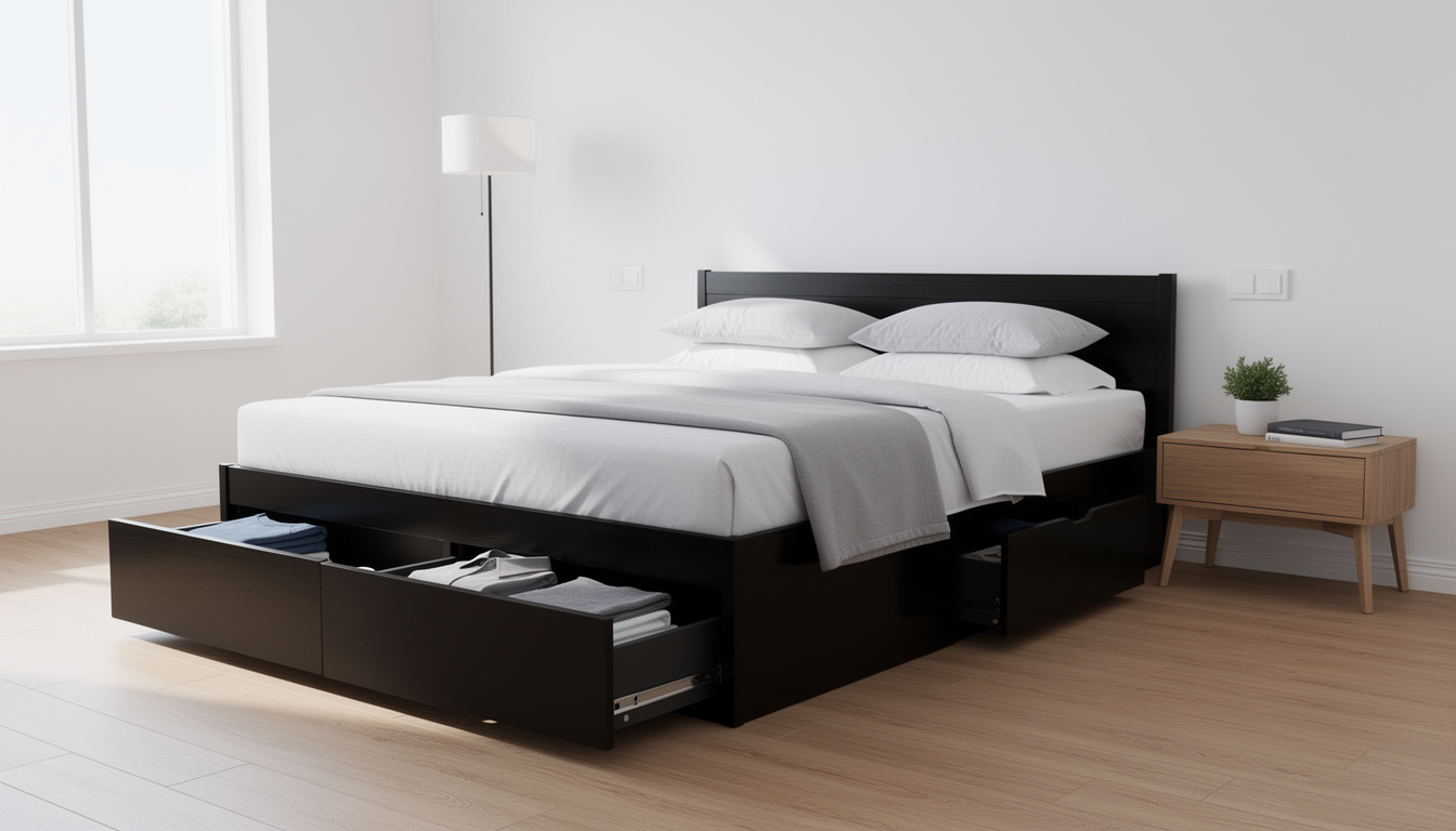 découvrez comment un lit coffre noir 160x200 peut vous aider à maximiser votre espace de rangement tout en ajoutant une touche élégante à votre chambre.